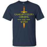 Game of Steelers Coming for Seven T-Shirt, Funny T-shirt for Steelers Fans G200 Gildan Ultra Cotton T-Shirt b
