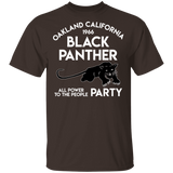 Jennifer Corrigan Mens Oakland California 1966 Black Panther Party Tshirt T-Shirt T Shirt