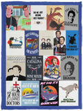 Step Brothers Blanket, Step Brothers Quilt, Fleece, Sherpa Blanket VPS Cozy Plush Fleece Blanket - 30x40