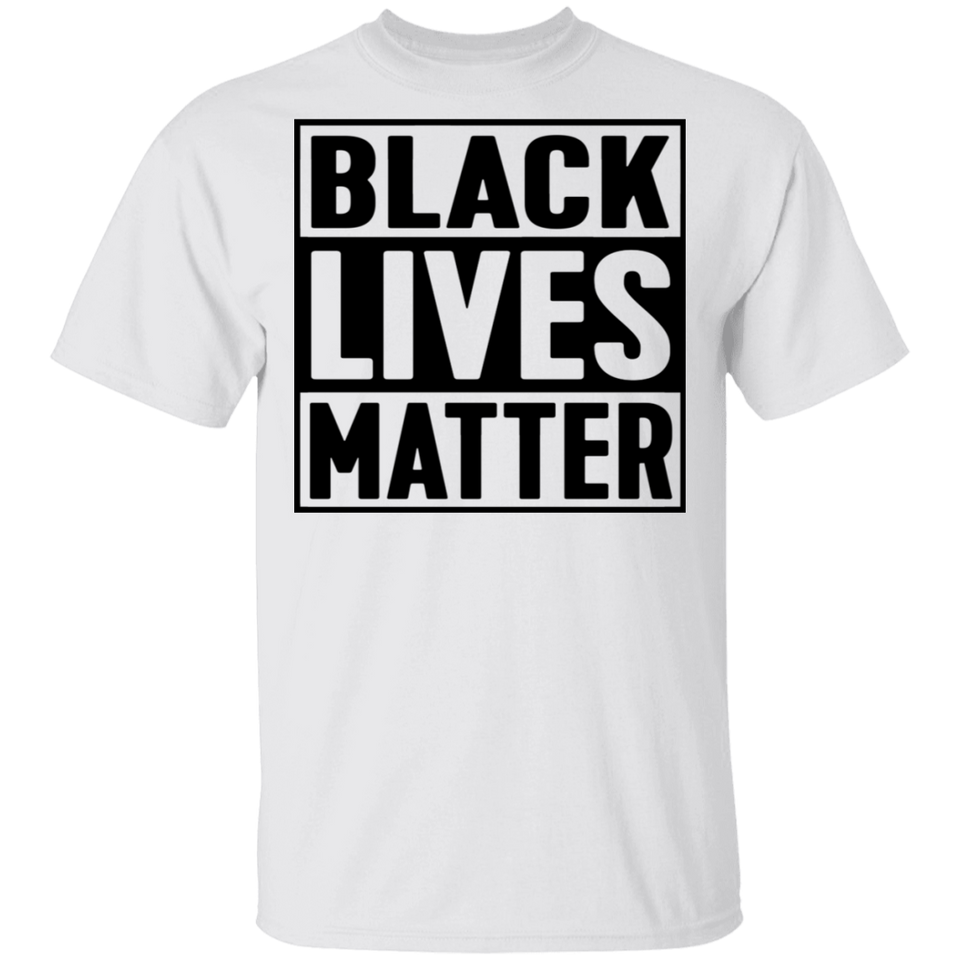 Black Lives Matter T-Shirt I Cant Breathe All Size (S-5XL) + Color  Black BLM - Mens