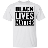 Black Lives Matter T-Shirt I Cant Breathe All Size (S-5XL) + Color  Black BLM - Mens