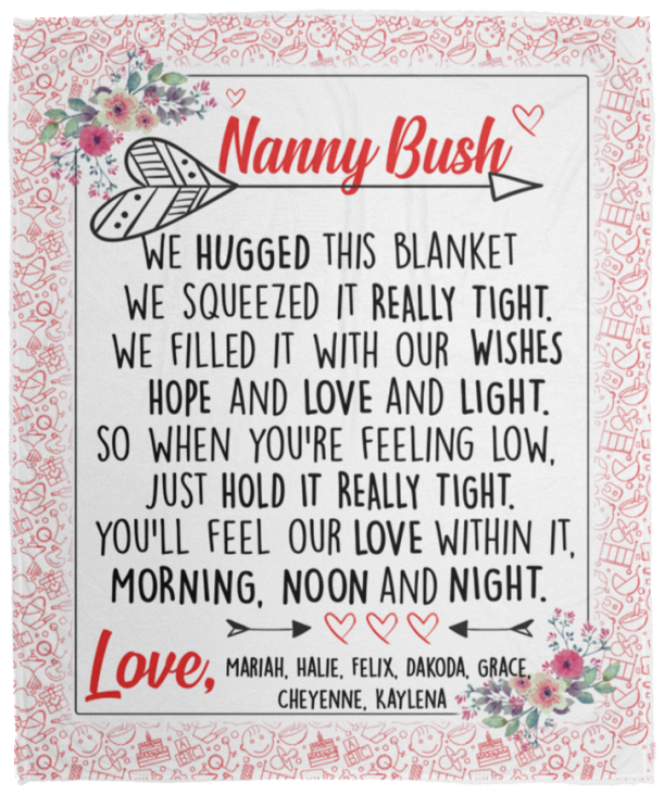 Mariah, Halie, Felix, Dakoda, Grace, Cheyenne, Kaylena - VPM Cozy Plush Fleece Blanket - 50x60