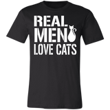 Real Men Love Cats Shirt Awesome Cats Lover T-Shirt