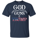 God Guns And Trump Shirt 2nd Amendment T Shirt Trump 45 Men's T-Shirt (G200 Gildan Ultra Cotton T-Shirt)