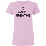 I Cant Breathe Mens Shirts Protest Tees Black Lives Matter END Police Brutality Now