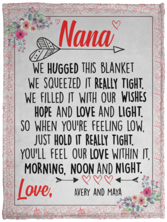 Avery and Maya VPS Cozy Plush Fleece Blanket - 30x40