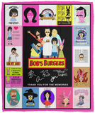 Bob's Burger Fleece Sherpa Blanket Quilt Supper Soft Lightweight - VPM Cozy Plush Fleece Blanket - 50x60