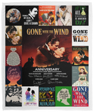 Gone With The Wind 82th Anniversary Blanket Quilt Fleece Sherpa Throw Blanket VPM Cozy Plush Fleece Blanket - 50x60