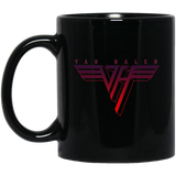 Van Halen Band Logo Mug Rock Coffee Mug Funny Gift Black Mug Van Halen 11oz