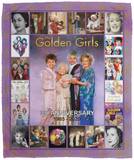 The Golden Girl Blanket The Golden Girls TV Series Quilt Fleece Sherpa Blanket - VPM Cozy Plush Fleece Blanket - 50x60
