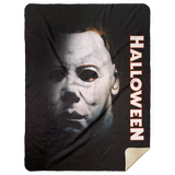 Halloween Michael Myers Ultra-Soft Warm Micro Fleece, Sherpa, Blanket - MSHL Premium Mink Sherpa Blanket 60x80