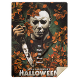 Halloween Michael Myers Ultra-Soft Warm Micro Fleece Throw Blanket Sherpa D7 - MSHL Premium Mink Sherpa Blanket 60x80