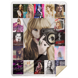 Taylor Swift Blanket, Taylor Swift Quilt, Fleece, Sherpa Blanket for Bedroom - MSHL Premium Mink Sherpa Blanket 60x80