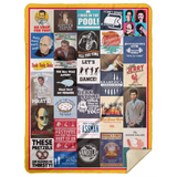 Seinfeld Blanket, Seinfeld TV Series Fleece, Sherpa Blanket Ver2 - MSHL Premium Mink Sherpa Blanket 60x80