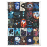 E.T. The Extra-Terrestrial Blanket, Henry Thomas Quilt copy