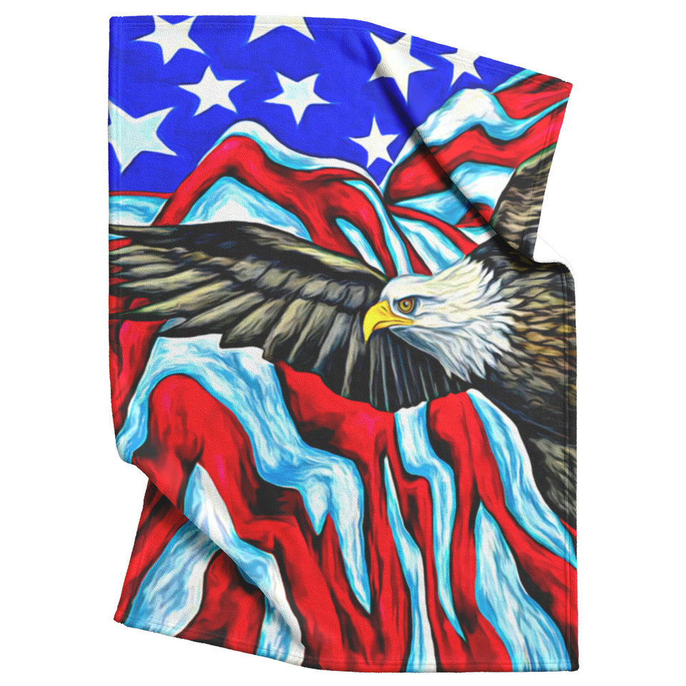 Eagle Flag Blanket