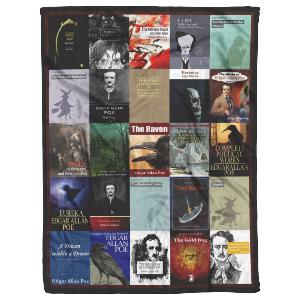 Edgar Allan Poe Blanket