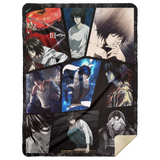 L Death Note Blanket, L Death Note Fleece, Sherpa Blanket MSHL Premium Mink Sherpa Blanket 60x80