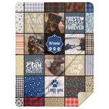 Winnie - MSHL Premium Mink Sherpa Blanket 60x80