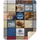 TEDDY - MSHM Premium Mink Sherpa Blanket 50x60