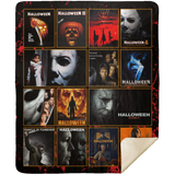 Halloween For Fans 3D Blanket Fleece Sherpa Throw Quilt Blanket for Bedroom Sofa - MSHM Premium Mink Sherpa Blanket 50x60