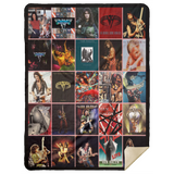 Van Halen Fleece Sherpa Throw Blanket Quilt - MSHL Premium Mink Sherpa Blanket 60x80
