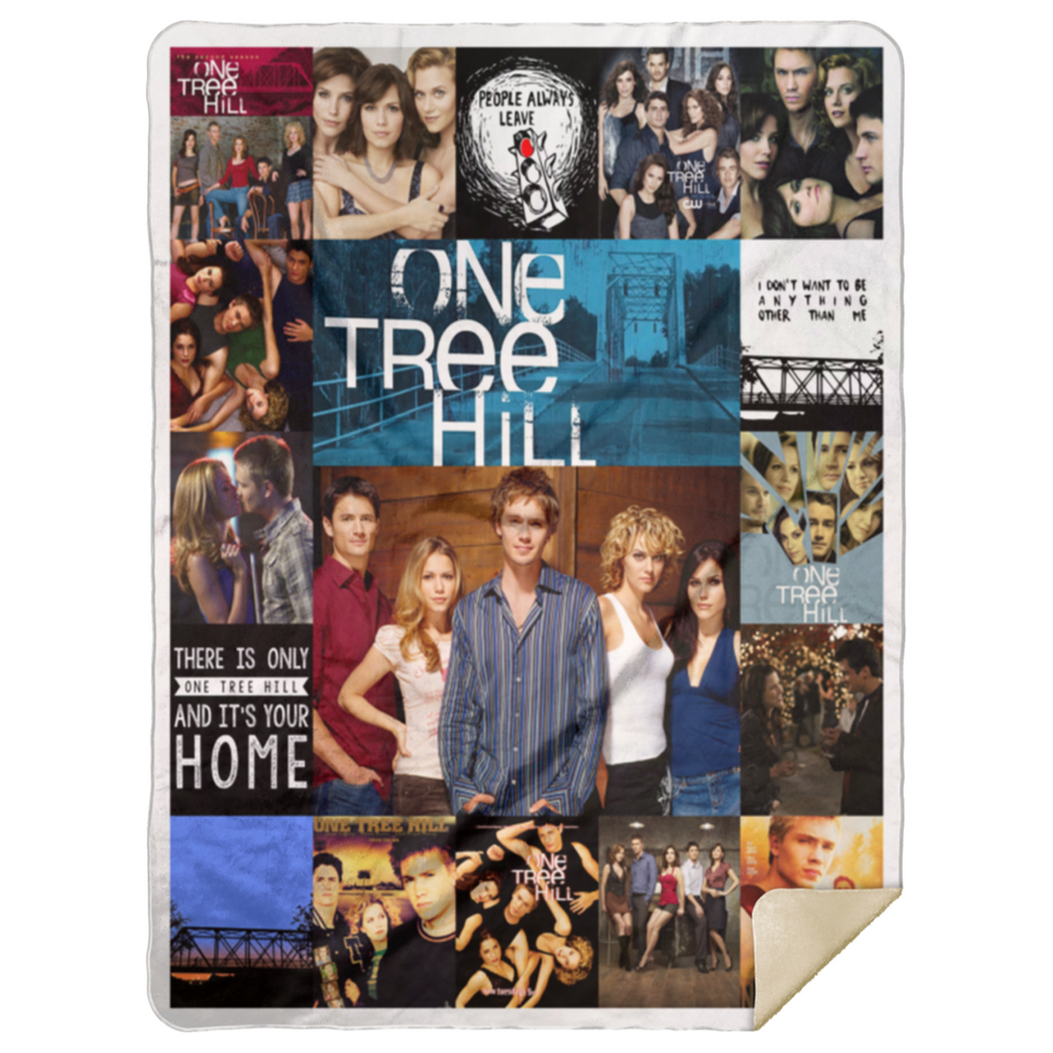 One Tree Hill Blanket, One Tree Hill TV series Fleece, Sherpa Blanket MSHL Premium Mink Sherpa Blanket 60x80