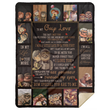 I Found The One Whom My Soul Loves Carl and Ellie 3D Quilt Blanket Blanket, Quilt, Fleece, Sherpa Blanket MSHL Premium Mink Sherpa Blanket 60x80