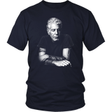 Anthony Bourdain T-Shirt Chef Gift - Anthony Bourdain Shirt - Canvas Unisex T-Shirt - District Unisex Shirt - $8.50