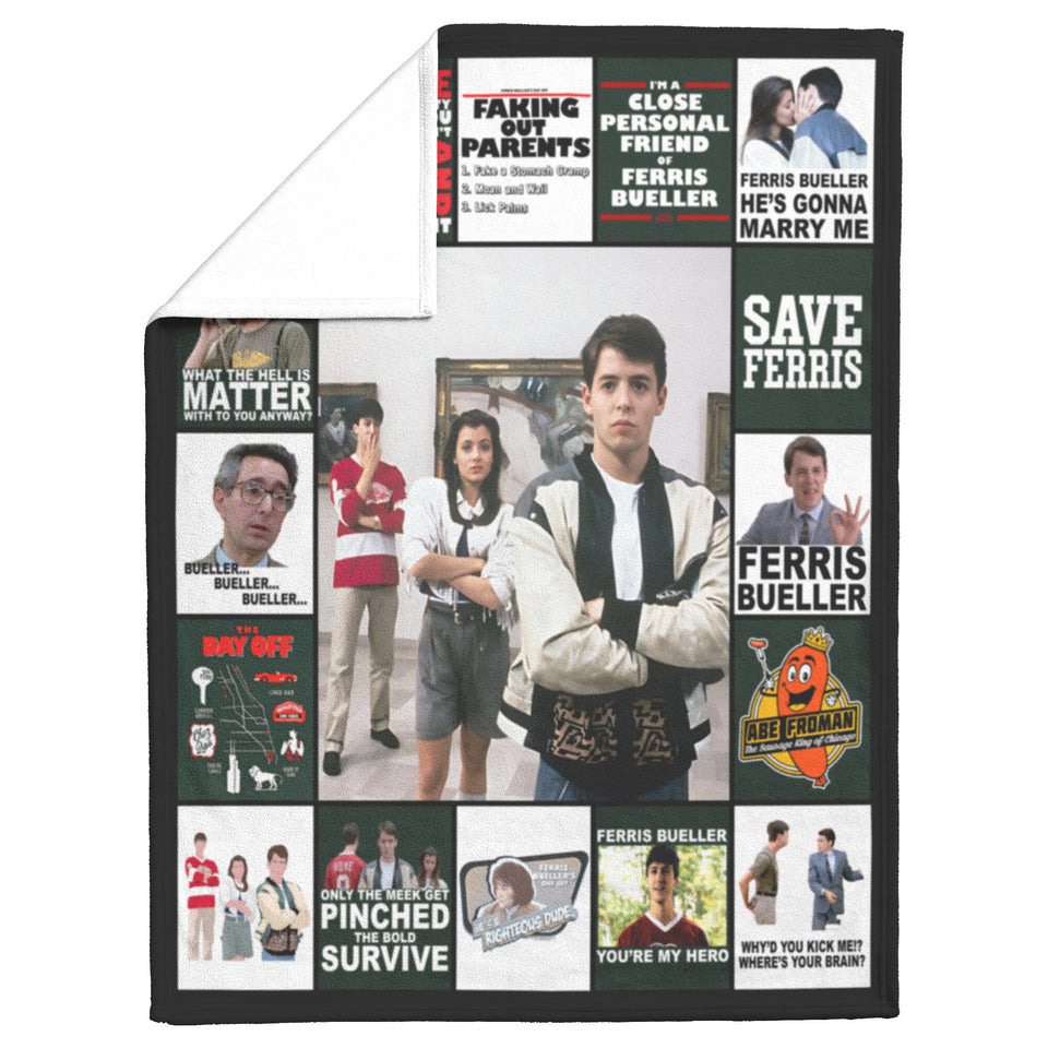 Ferris Bueller's Day Off Blanket