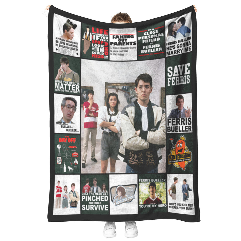 Ferris Bueller's Day Off Blanket