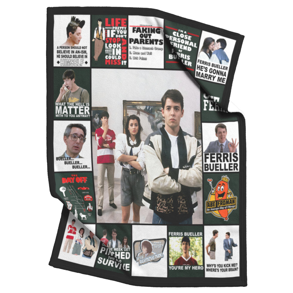Ferris Bueller's Day Off Blanket