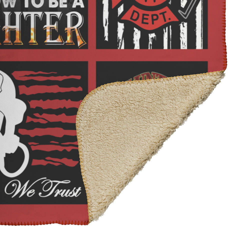 Firefighter Blanket Firefighter Gifts