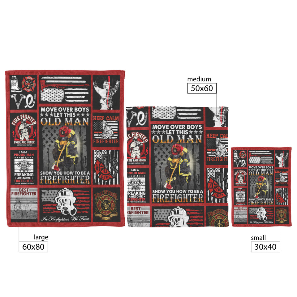 Firefighter Blanket Firefighter Gifts
