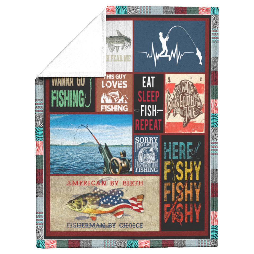 Fishing American Quilt