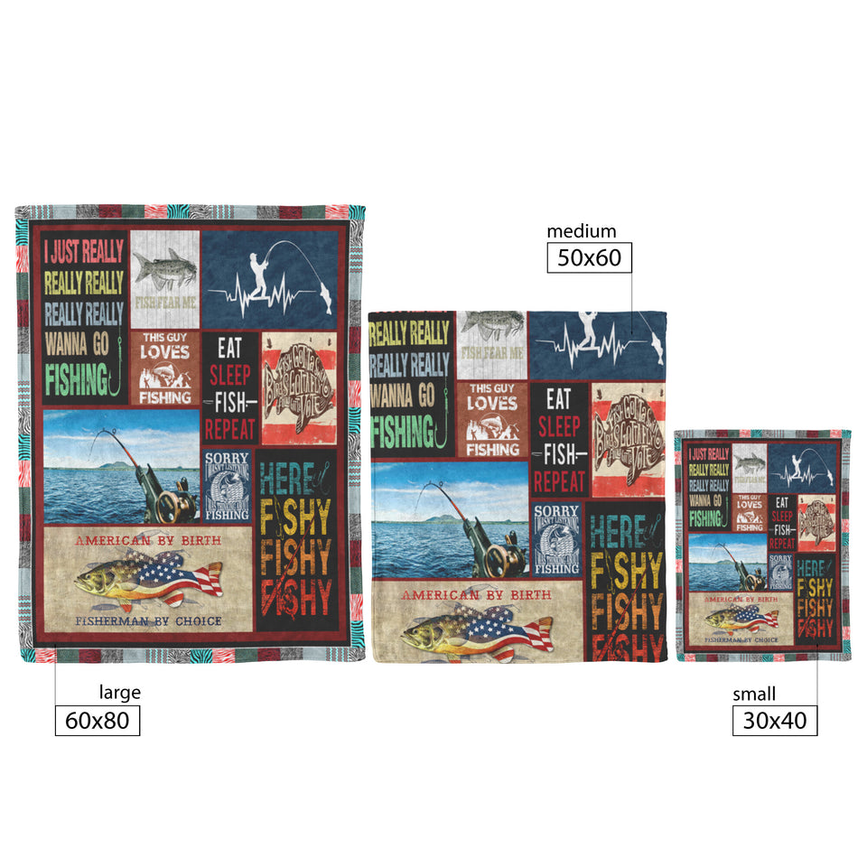 Fishing American Quilt