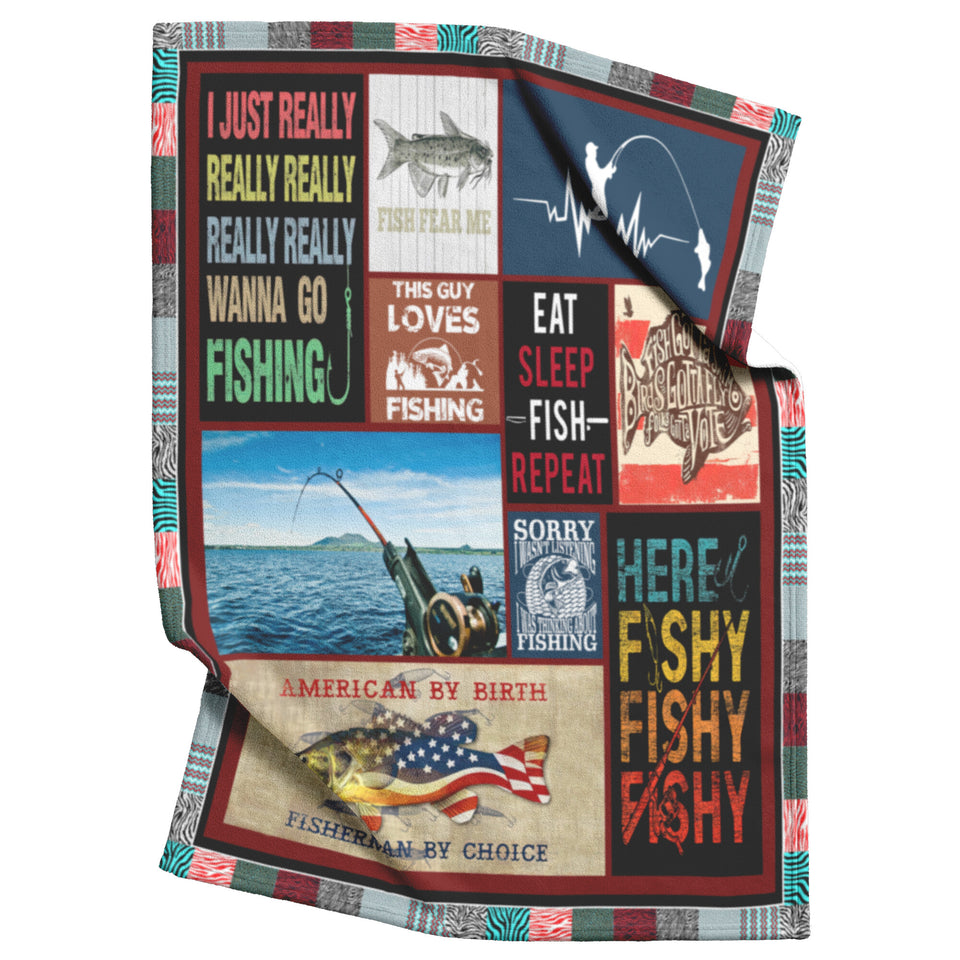 Fishing American Quilt