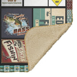Fishing Live Love Fish Quilt