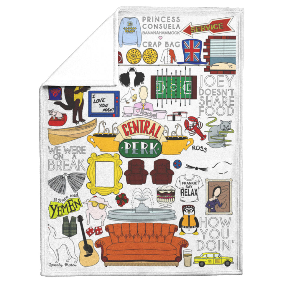 Friends Tv Show quilt