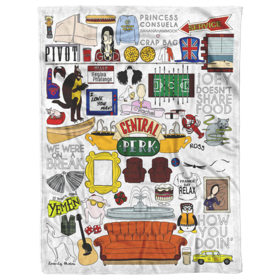 Friends Tv Show quilt