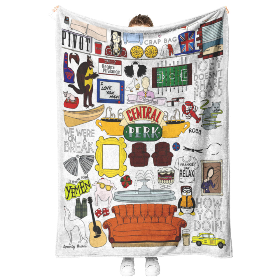 Friends Tv Show quilt