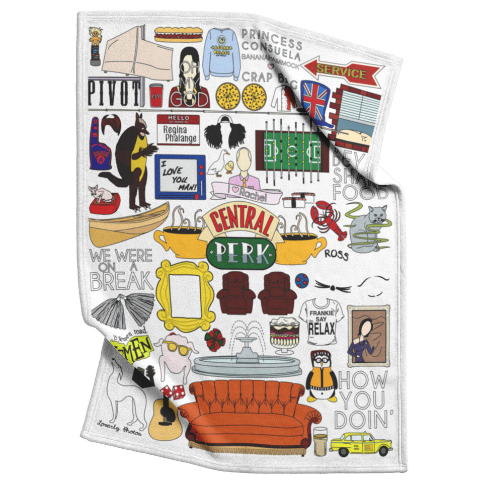 Friends Tv Show quilt