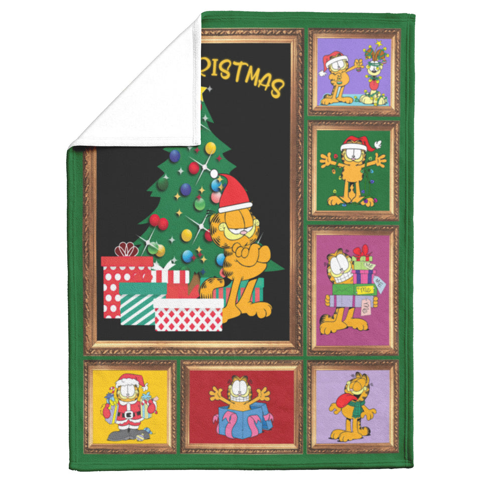 Garfield Christmas Blanket copy