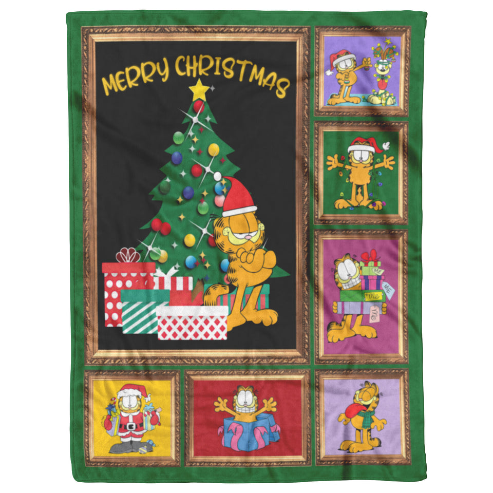 Garfield Christmas Blanket copy