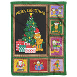 Garfield Christmas Blanket copy