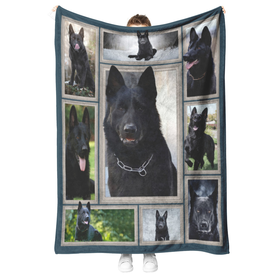 German Shepherd 3D Blanket 50x60