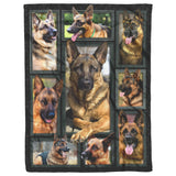 German Shepherd Blanket 60x80