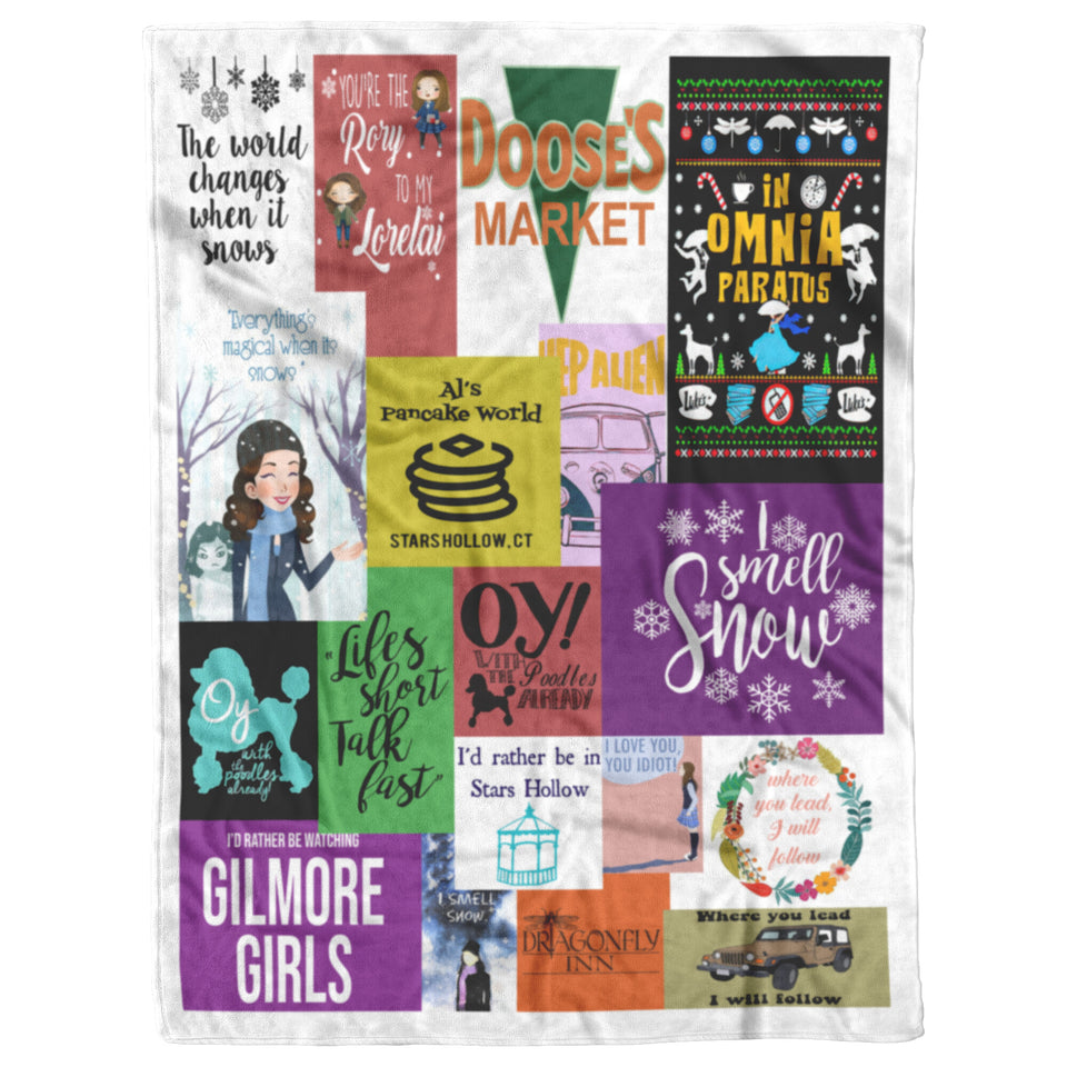 Gilmore Girls Blanket, Gilmore Girls TV Series 30x40
