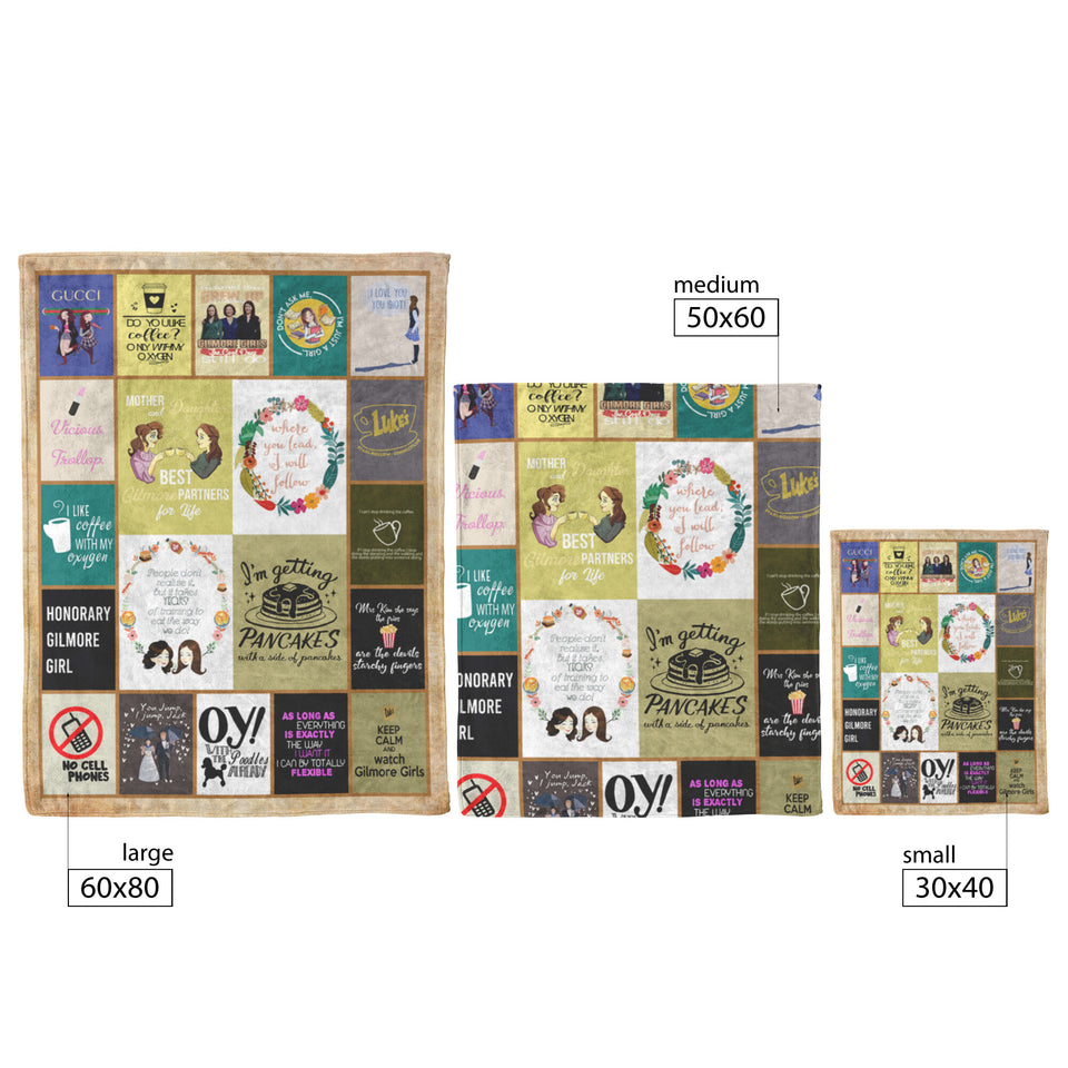 Gilmore Girls Blanket, Gilmore Girls TV Series Ver 2