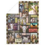 Goat Quilt, I Love Goat Quilt Blanket